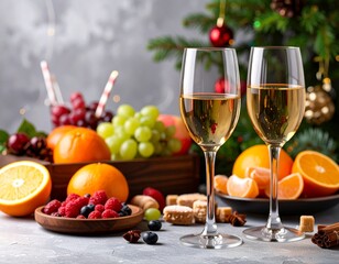 Christmas.New Year. Generated image