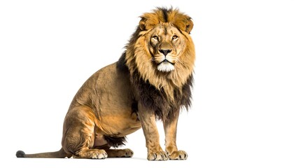 Obraz premium Majestic lion portrait