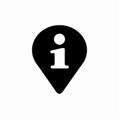 information location icon sign vector