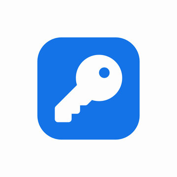 key password icon sign vector