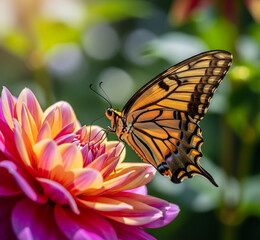 butterfly on flower