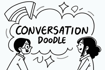 Video conference call. Group of people talk with colleague, partners or team members through application. Online meeting or education webinar. Employees discuss project presentation and planning work.