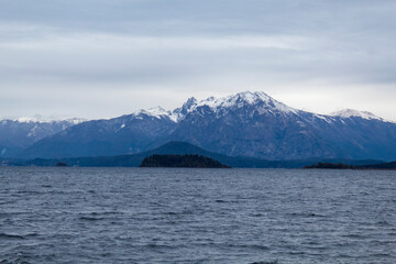 ilhas de Bariloche no lago Nahuel Huapi   Argentina Patag&ocirc;nia