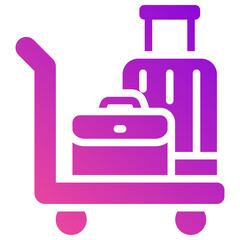 bellhop gradient fill icon