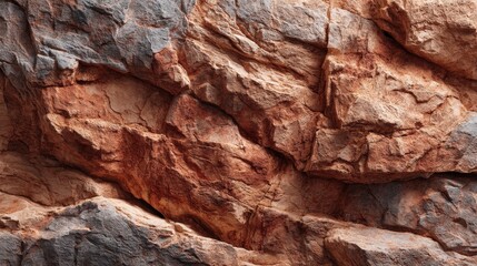 Red and Gray Rock Texture, Rough Stone Surface, Background, Clipping Path