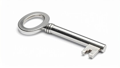 key isolated on white