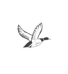 Sand duck best icon vactor image.eps
