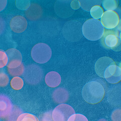 Colorful Abstract Bokeh Light Background