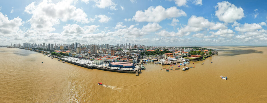 Mercado do Ver-o-peso em Bel&eacute;m do Par&aacute;