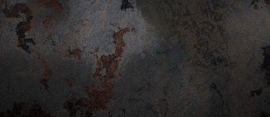 Old Worn Rust Material Dark Metal Brown Colors Texture Background Detailed Resolution