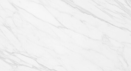 Obraz premium Clean White Marble Texture with Soft, Diagonal Gray Veins for a Luxurious, Minimalist Background.
