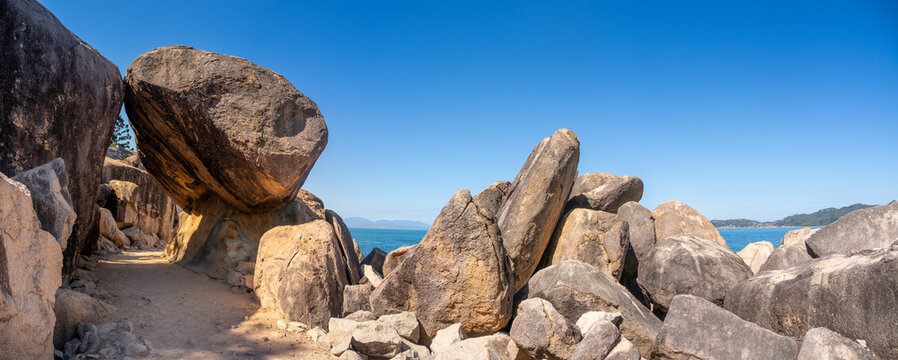 Gabul way, named after the Wulgarukaba's Dreamstime Rainbow Serpent, a meandering footpath linking Geoffrey Bay to Nelly Bay.Magnetic Island (Yunbenun), Queensland,