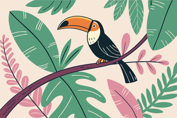 Animal kids scribble, hand drawn naive wild nature doodle set, childish cartoon African characters. Wax crayon kindergarten jungle print, childhood savanna mammal. Animal scribble colorful graphic kit