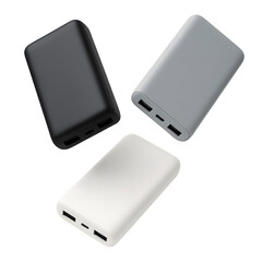 Power Bank Isolated on White Background