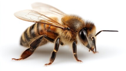 Honeybee close-up