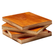 Stack of laminated wood panels