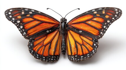 Obraz premium Monarch butterfly, detailed view