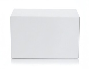 Blank white cardboard box (1)