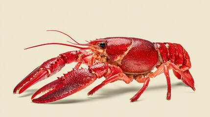 Red crayfish profile
