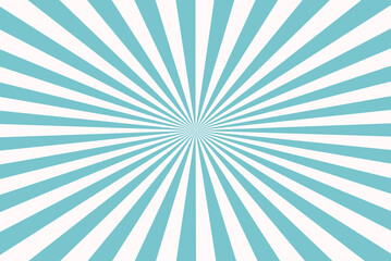 Snow color and CadetBlue color Sunburst for the background. Flag of japanese