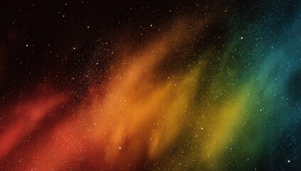 Obraz premium Colorful nebula in deep space