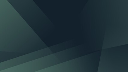 Obraz premium Abstract modern dark green background with geometric shapes, perfect for professional and elegant design.