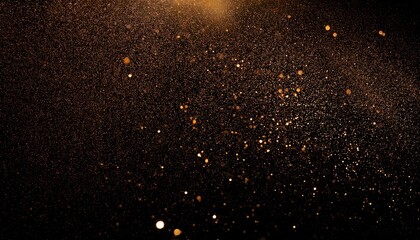 Fototapeta premium metraje de particulas en suspension fondo oscuro