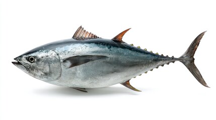 Fototapeta premium Tuna fish isolated on white