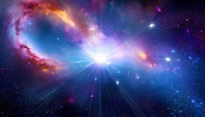 Fototapeta premium lovely background of a galaxy with nebulas cosmic stardust and brightly sparkling stars