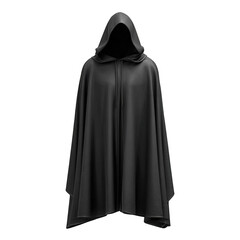 Dark hooded cloak,  3D model