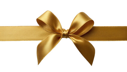 Golden ribbon bow (2)