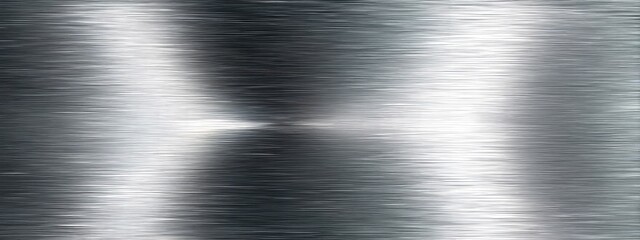 Metallic brushed silver texture