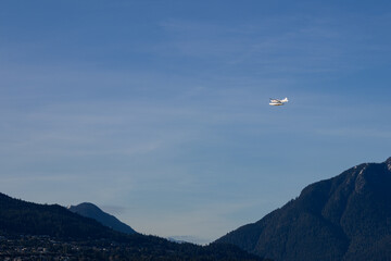 paragliding in the mountains