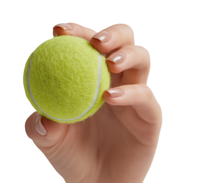 A hand holding a tennis ball (1)