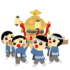 秋祭り（神輿）