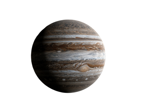 A detailed image of Jupiter