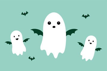 four-cartoon-ghosts-are-depicted-in-a-sketchy--han (1)(2).eps