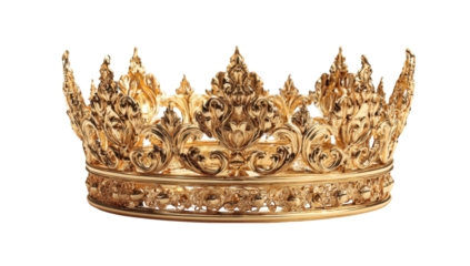 Ornate golden crown (8)