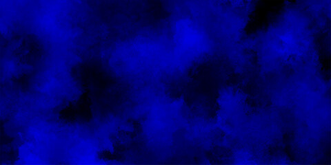 Splash blue or black watercolor abstract, abstract blue watercolor black Background, beautiful dark gradient hand drawn by brush grunge background, blue color hand painted black background.
