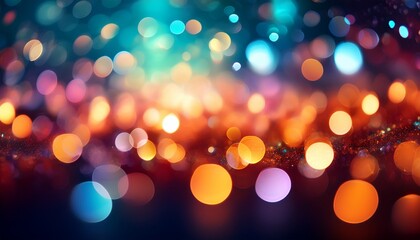 vibrant bokeh lights create a dynamic and colorful abstract scene perfect for diverse commercial uses