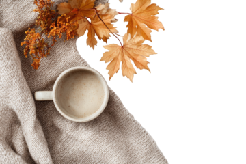 Cozy autumnal beverage