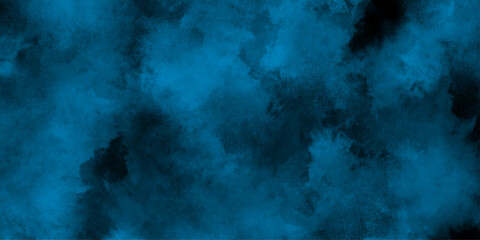 dark blue smoke background, abstract blue watercolor, navy blue or watercolor and black texture, beautiful dark gradient hand drawn by brush grunge Illustration painting background.