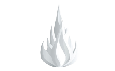 Abstract flame graphic