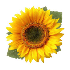 Fototapeta premium Close-up of a vibrant sunflower (2)