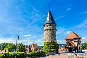 historic watchtower in Bad Homburg,  Germany