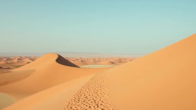 Landmark Small Sheets in Paulino Neves Maranhao in Brazil. Scenic Cinematic.