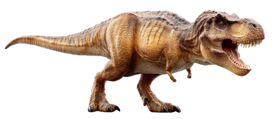 Tyrannosaurus Rex: A majestic Tyrannosaurus Rex, the apex predator of the prehistoric era, stands tall and mighty in this realistic representation.