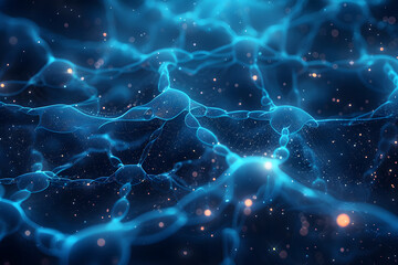 Abstract background and texture of science and medical backgrounds. Generative AI