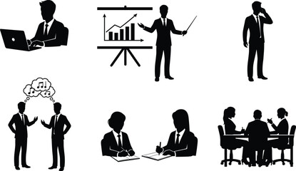 Business people, office teamwork, corpora