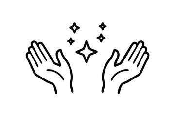 Fototapeta premium hands vector illustration vector people hand design icon
